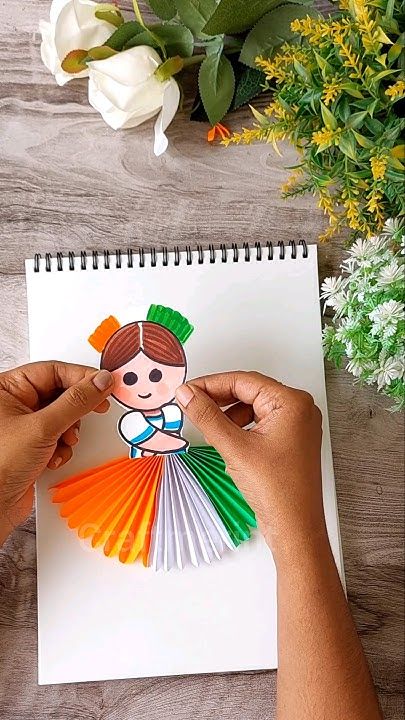 Independence day Craft India Tricolour Craft Paper…